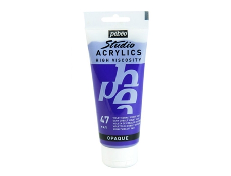 Tinta Acrílica PÉBÉO (Opaca - Roxo Escuro - 100ml)
