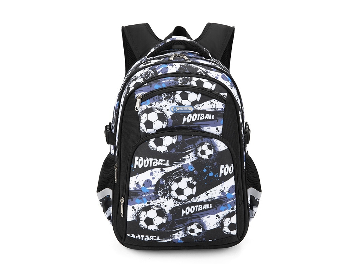 Mochila 17 Polegadas, Para Meninos E Meninas Do 3º Ao 6º Ano Preto Elysve