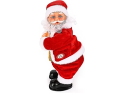 Papai Noel Elétrico Com Dança E Música, Brinquedo Bailando E Cantando Santa Claus Com Bateria