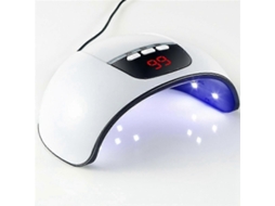 Secador de Unhas Led Lâmpada Uv Compatível com a Cura Todos os Esmaltes Gel Portátil Seca W GOKOCO