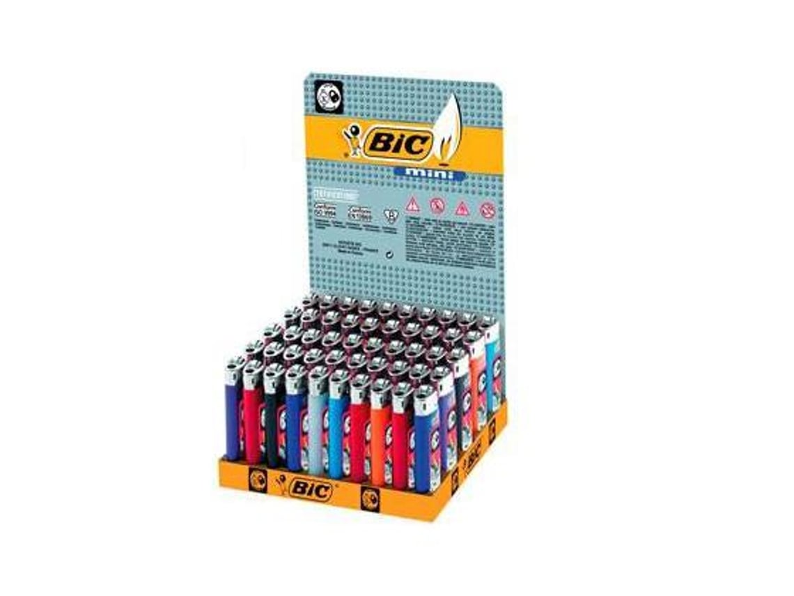 Isqueiro Bic Mini, Cores Sortidas