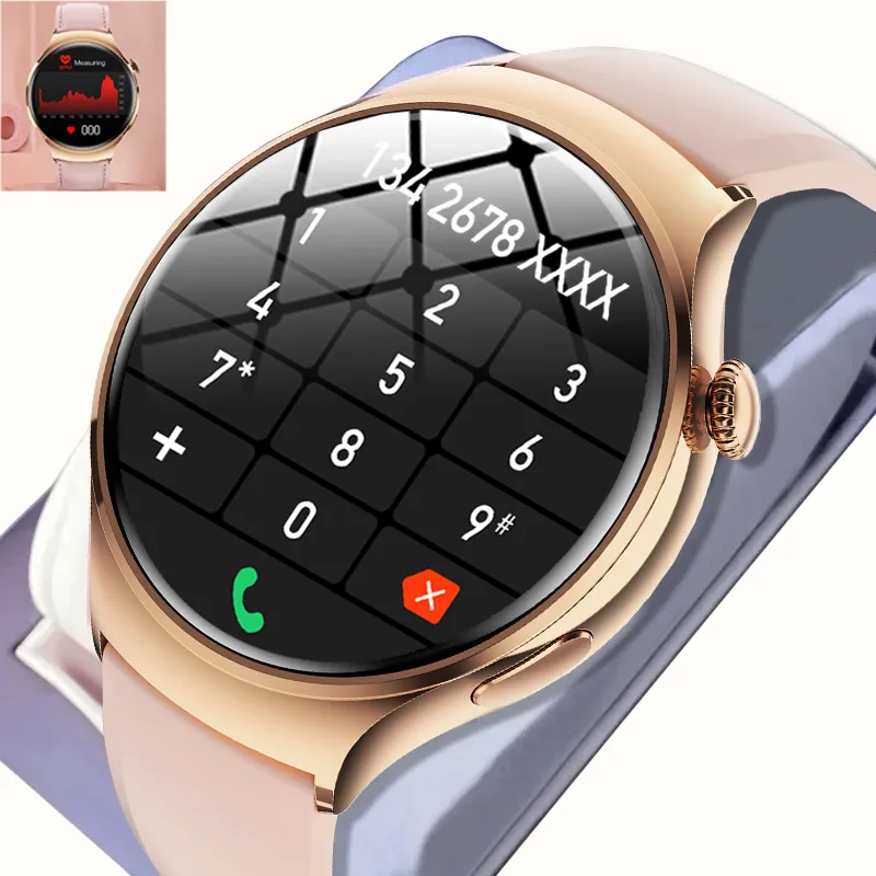 Relógio Inteligente Feminino Relógio Inteligente Bluetooth Chamada 2024 Yvayotoy
