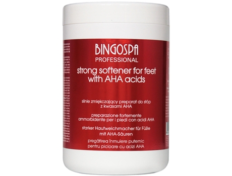 Professional Aha Acid Foot Softening Cream, 1kg Bingospa