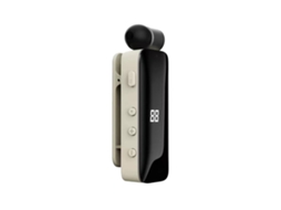 Fones de Ouvido Bluetooth de Lapela com Microfone para Iphone Android JIAPEI (branco)