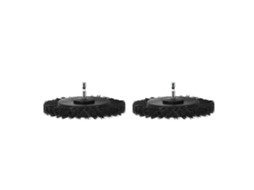 2 Pack Cabeza De Cepillo Eléctrico Para Taladro 3.5 Pulgadas, Adjunto Duradero Para Alfombras Y Decoración Negro