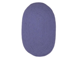 Tapete De Algodão Reversível Efeito Corda Azul Da Córsega 50x80