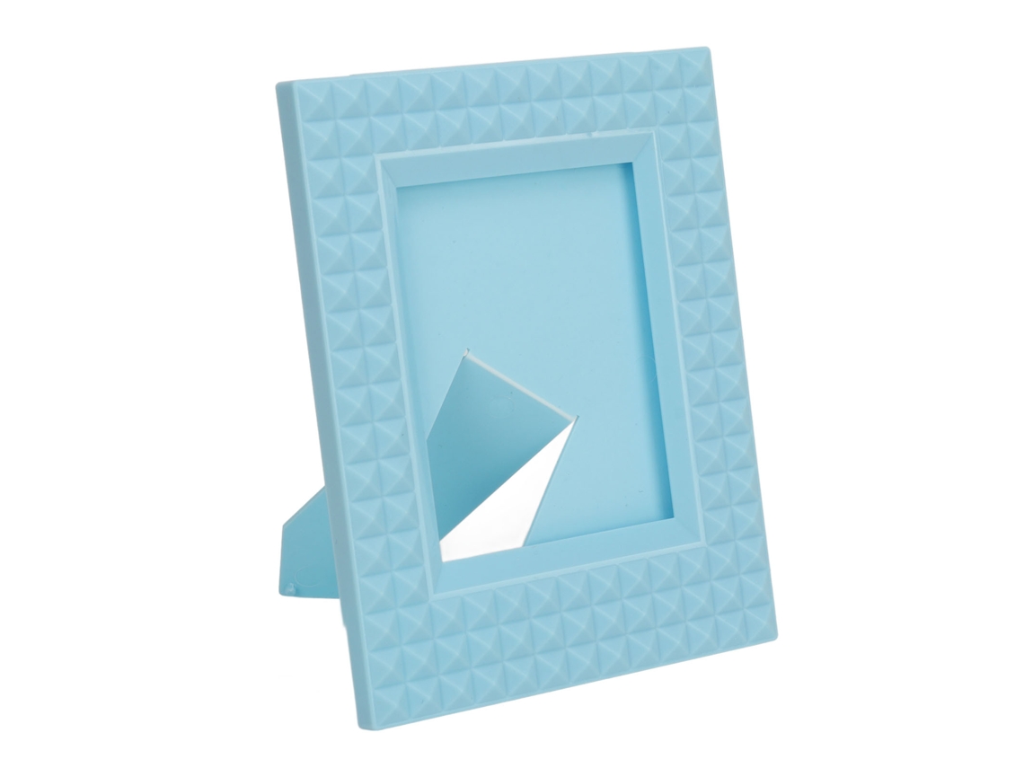 Mini Photo Frames 4.3x3.3in Picture Frames For Desktop Tabletop Mini Instant Photo Frames For Instax Mini 12 11 9 8 7 Evo For Polaroid Blue LAXISCREED