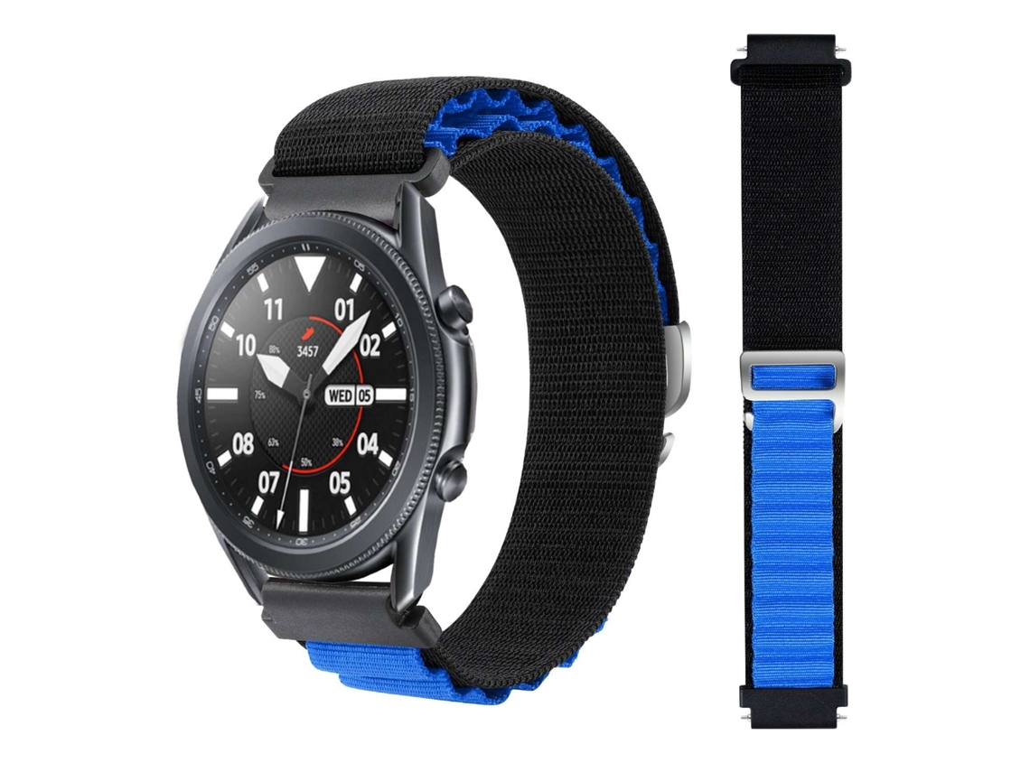 Bracelete Garmin Forerunner 235 Pulseira Loop Alpine Preto e Azul