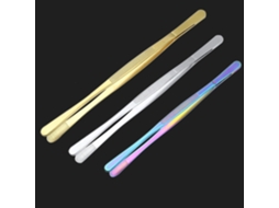 Conjunto De 2 Pinças Para Churrasco Kirakira Em Aço Inoxidável, 25cm E 30cm, Pinças De Cozinha Resistentes Com Cabo