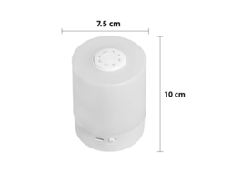 Luz Noturna Led, Carregamento Sensível Ao Toque, Intensidade Regulável, Cúpula Redonda em Abs. MDUG (estilo A)