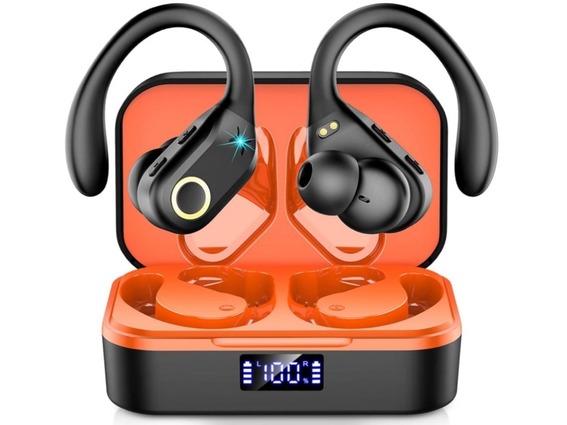Auriculares Sem Fios Bluetooth 5.3 Som Hi-fi Som Estéreo Cancelamento De Ruído Microfone Para Chamadas Controlo Tátil Lurelia