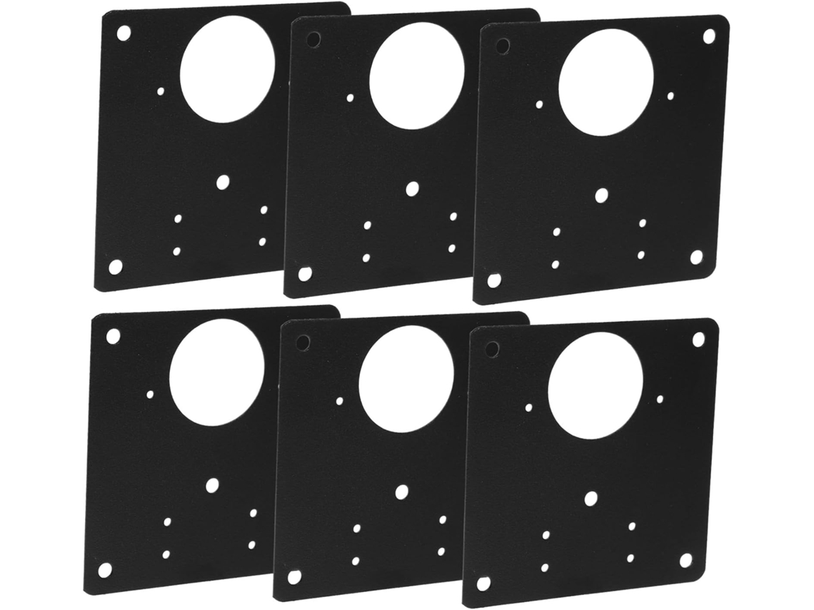 Placa De Reparo Dobradiças, Conjunto 6 Placas Dobradiças Aço