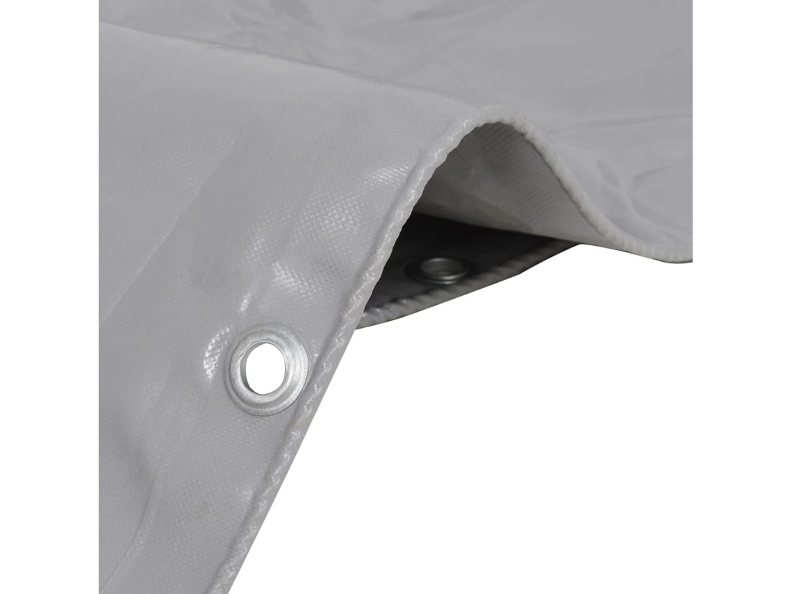 Maison Exclusive - Tela 650 G/m² 1,5x10 M Cinzento