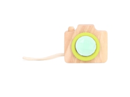 Primerox brinquedo de Lente Prismática com Efeito de Olhos de Abelha Estilo Câmera Verde Portátil para Crianças