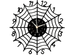 Relógio De Parede Decorativo Silencioso, Sem Tique-taque, A Bateria, Com Numerais Arábicos