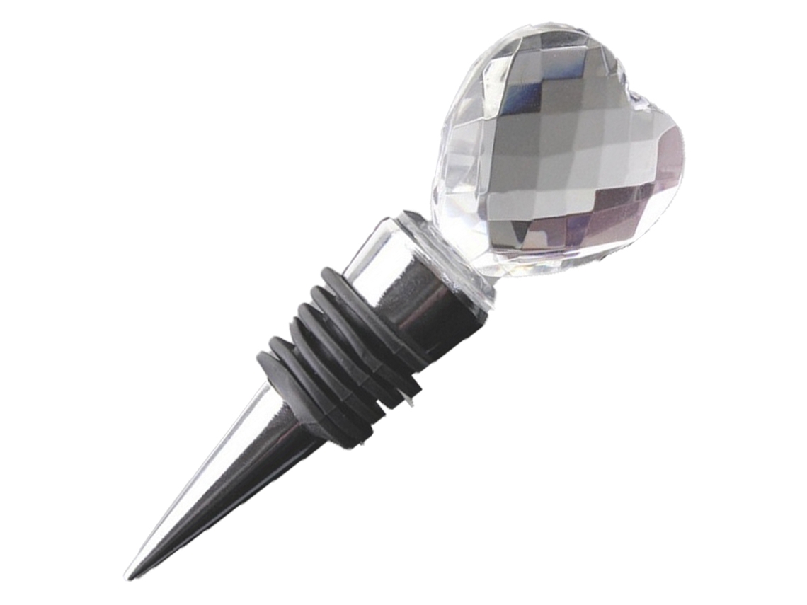 KOFIHETY Rolha De Vinho Decorativa Em Forma De Diamante E Cristal, Rolha De Vinho Reutilizável Com Apresentação Elegante Para Amantes De Vinho, Presente Perfei