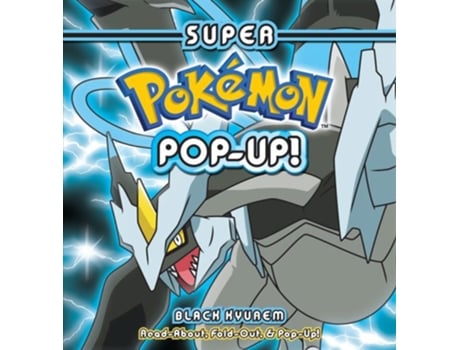 Livro Super Pokemon PopUp Black Kyurem de Pikachu Press (Inglês - Capa Dura)