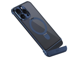 Suporte Casa Para Iphone 13 Pro Magnética Prateado