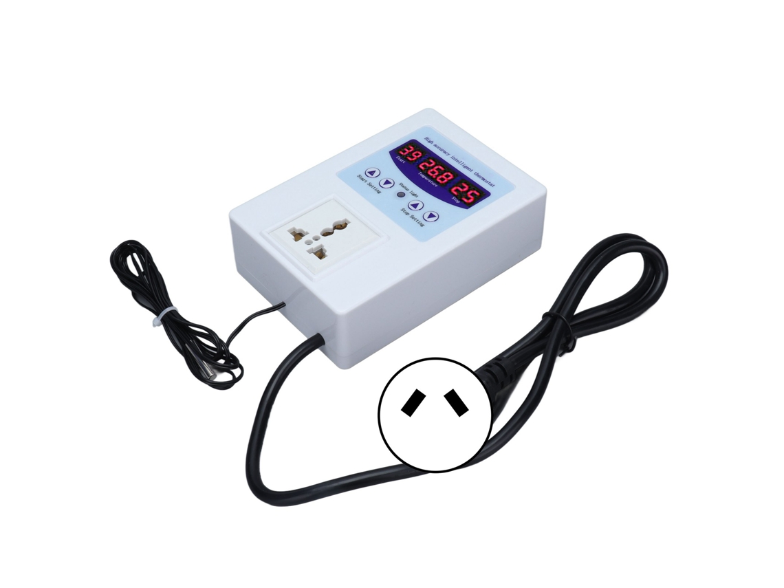 Laxiscreed Controlador De Temperatura Digital Com Display E Ajuste De Temperatura Ideal Para O Seu Espaço