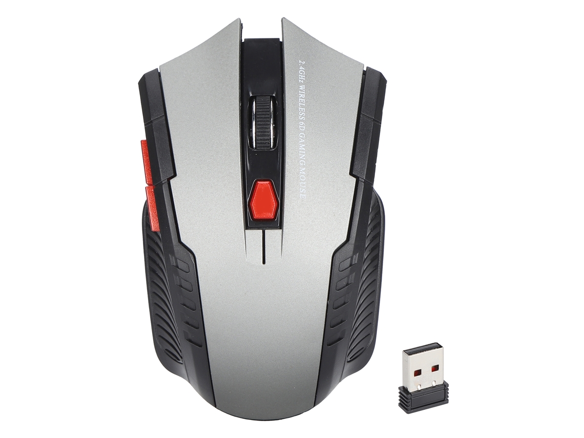 Aetheria mouse Sem Fio Gamer Smart Slim Mini Portátil 2.4g com Receptor Usb para Laptop Computador Tablet Cinza