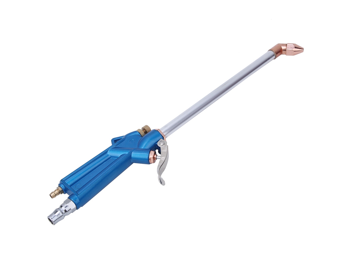 Pistola de ar comprimido AD-25 de 400 mm de comprimento para limpeza com haste flexível, soprador de pó, ferramenta pneumática