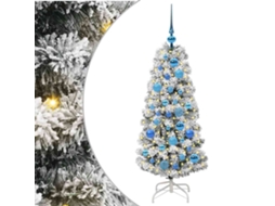 Conjunto 1 Decoração De Árvore De Natal Vidaxl Verde Pvc (120 Cm)
