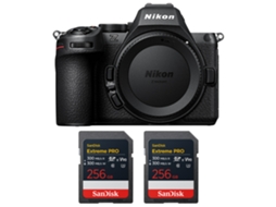 Z5 Ii + 2 Sandisk 256gb Extreme Pro Uhs ii Sdxc + Ebook “20 Dicas para Fotos Que Impressionam” NIKON