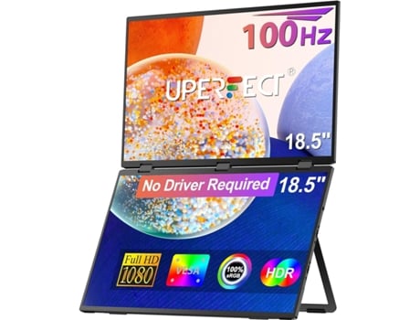 Monitor Portátil Perfeito De 18,5 Polegadas E 100 Hz Uperfect