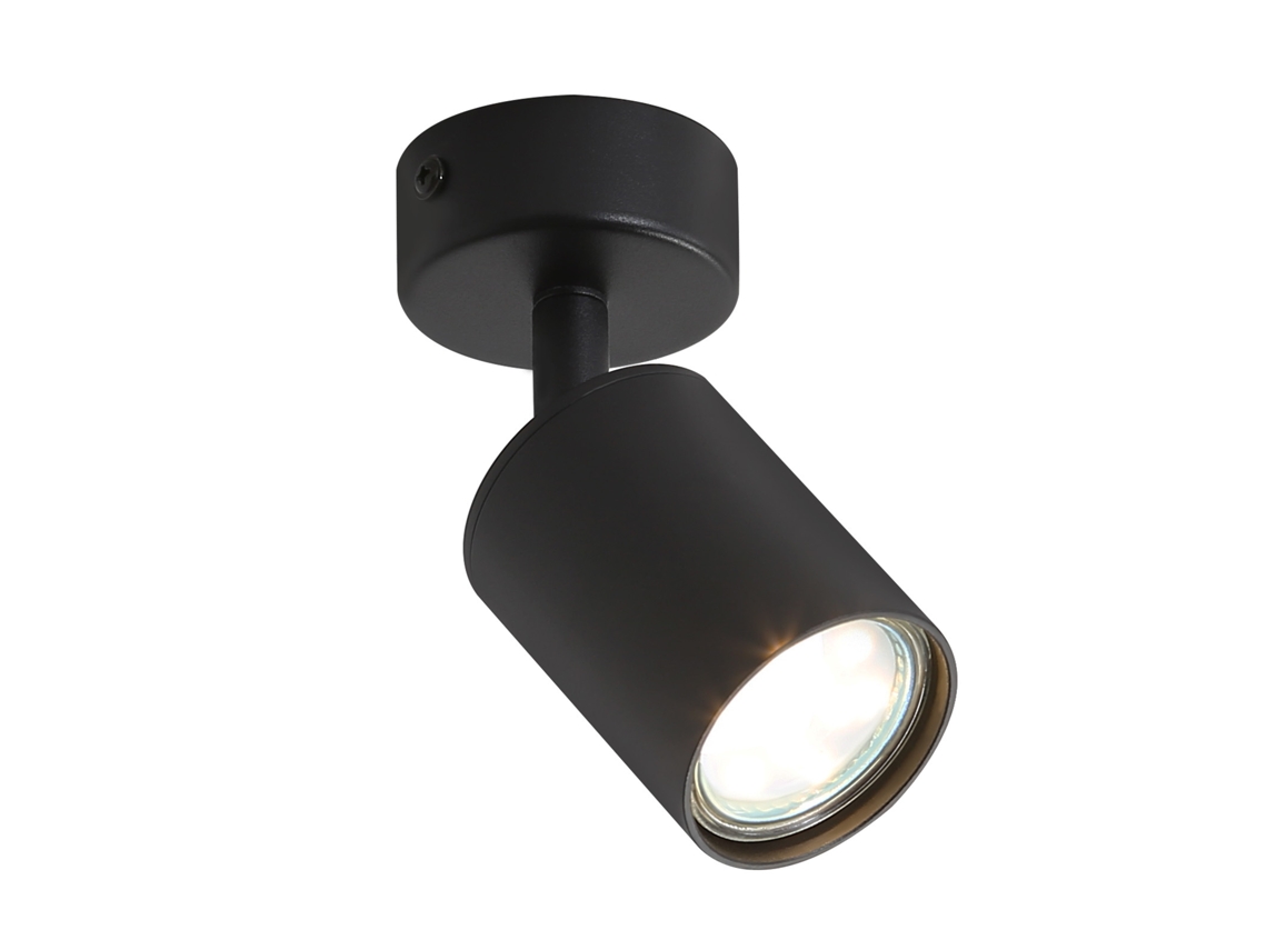 Preto Led Refletor Gu10 330 Giratório Moderno Candeeiro de Corredor Industrial para Sala de Estar Quarto Cozinha NETTLIFE