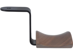 Suporte De Parede Secfou Para Fones De Ouvido De Computador, Alumínio E Madeira, Design Minimalista, Elegante
