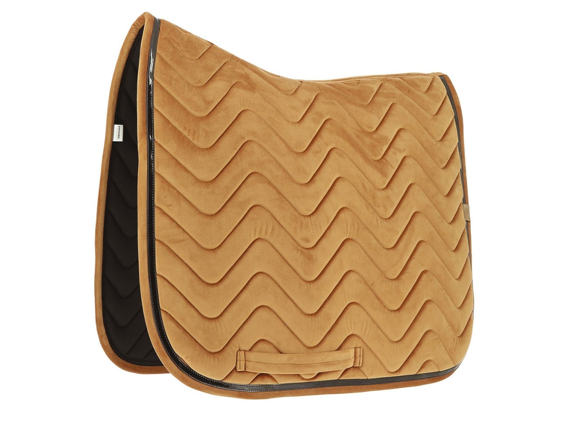 Almofada de Adestramento Glossy Dourado Fullequitheme