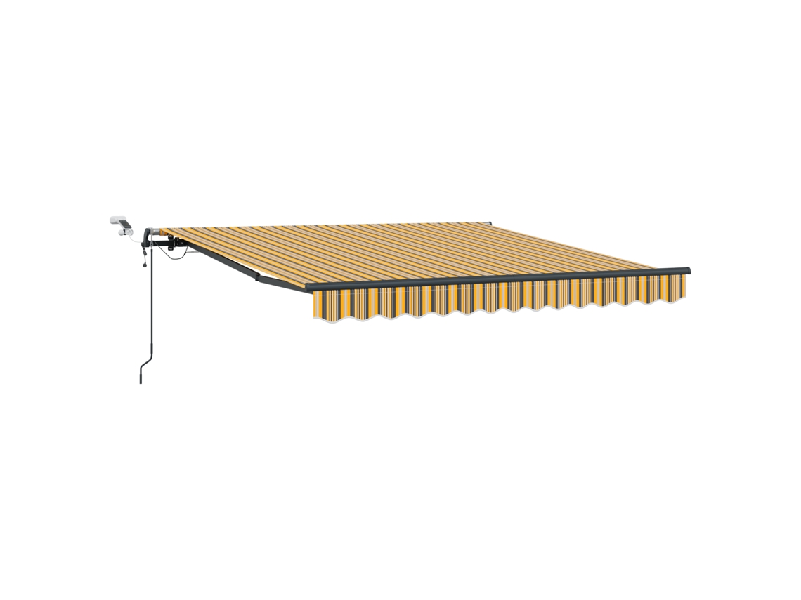 Conjunto 1 Tecido De Toldos Vidaxl Multicolorido Poliéster (300 X 250 Cm)