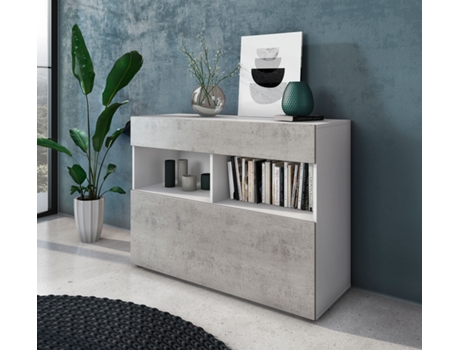 Aparador AMBIHOME (100 x 83 x 41 m - Melamina - Branco)