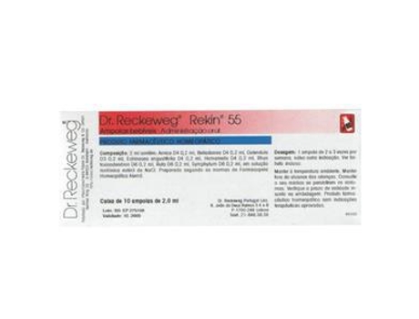 Dr. Reckeweg R 55 Rekin 10 Ampolas