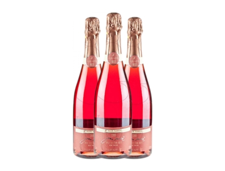 Espumante rosé JOAN SARDA Rosado Brut Cava Reserva (0.75 L - 3 Unidades)
