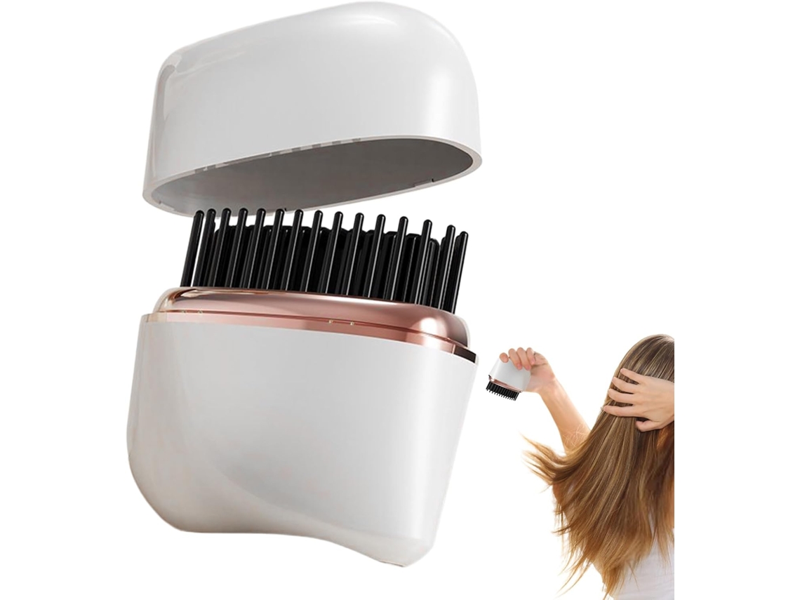 Pente Alisador De Cabelo Com 3 Configurações