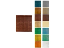 Persiana De Madera Alicantina Con Polea Metálica - Estor Enrollable Para Ventanas, Puertas, Salón Nogal (barnizada) 75 X 100 Cm