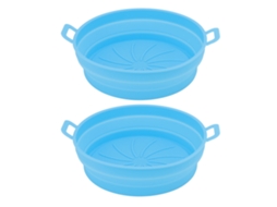 Conjunto De Acessórios De Silicone Laxiscreed Com Alças Para Fritadeira De Ar, 2 Peças