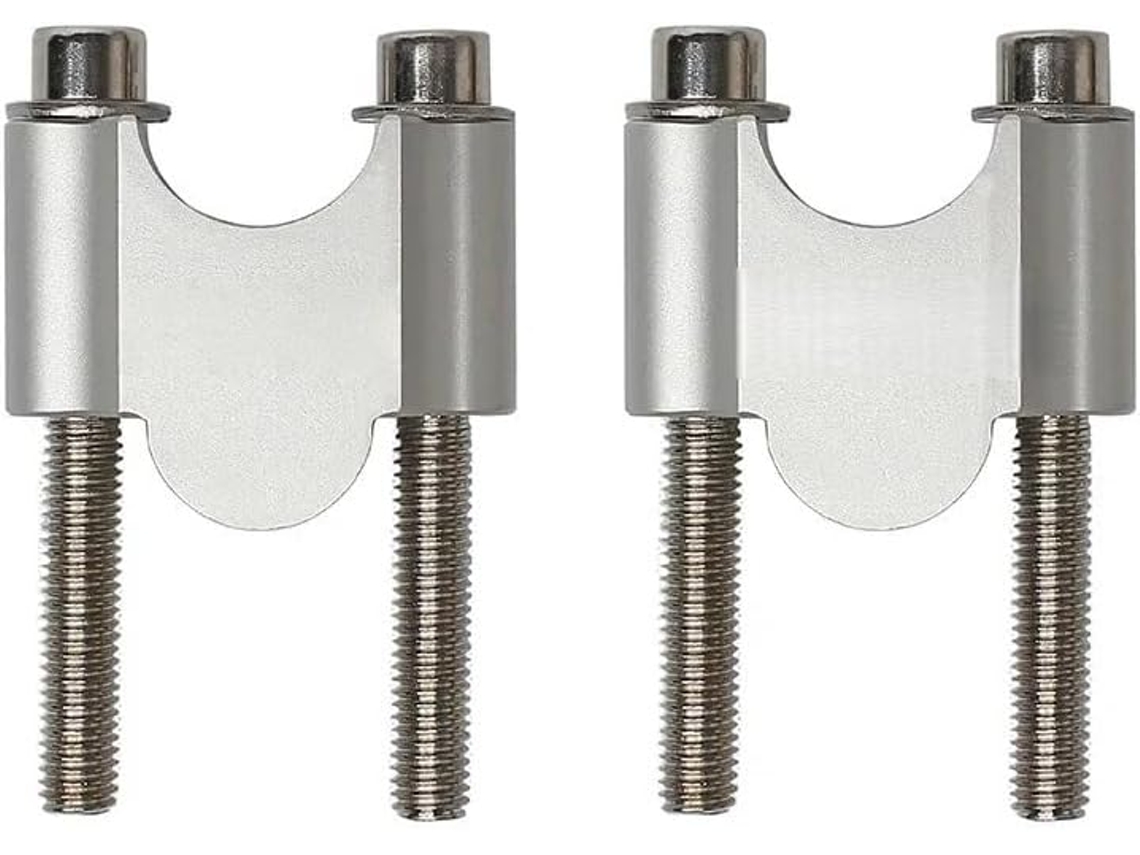 Adaptador de Elevação Guidão para Motocicleta 22 Mm e 28 Elevadores Compatíveis Possuem Visual Elegante
