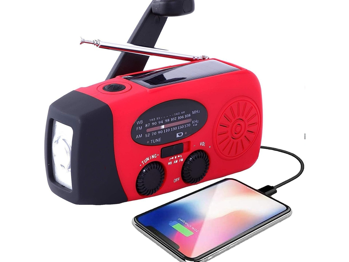 Rádio de Emergência, Alto falante Sem Fio com Am/fm AQUAFORGE