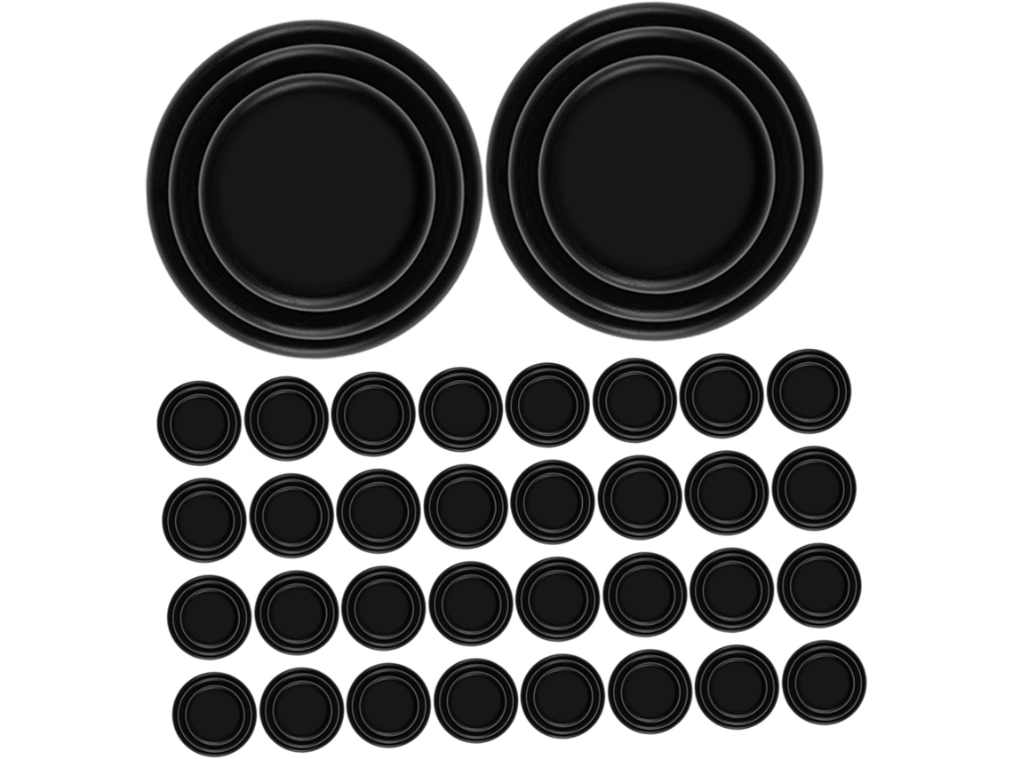 200 Peças De Batentes Porta Autoadesivos Silicone,protetores Anticolisão Para Portas Carro.