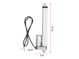 Laxiscreed Atuador Linear 200mm De Curso E 750n De Força Para Automatizações