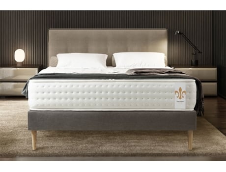 Colchão Base Vingt Quatre LITIER_DELUXE_TRADITION Espuma com memória Cinzento (180x200cm)