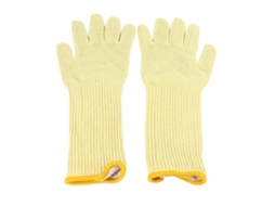 Luvas De Forno De Fibra De Aramida 300℃ Resistente Ao Calor Duas Camadas 38cm