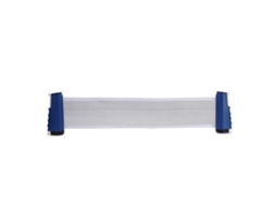 Rede De Tênis De Mesa Retrátil Com Prensas Resistente Ao Desgaste Portátil Para Mesa Até 5cm Azul Branco