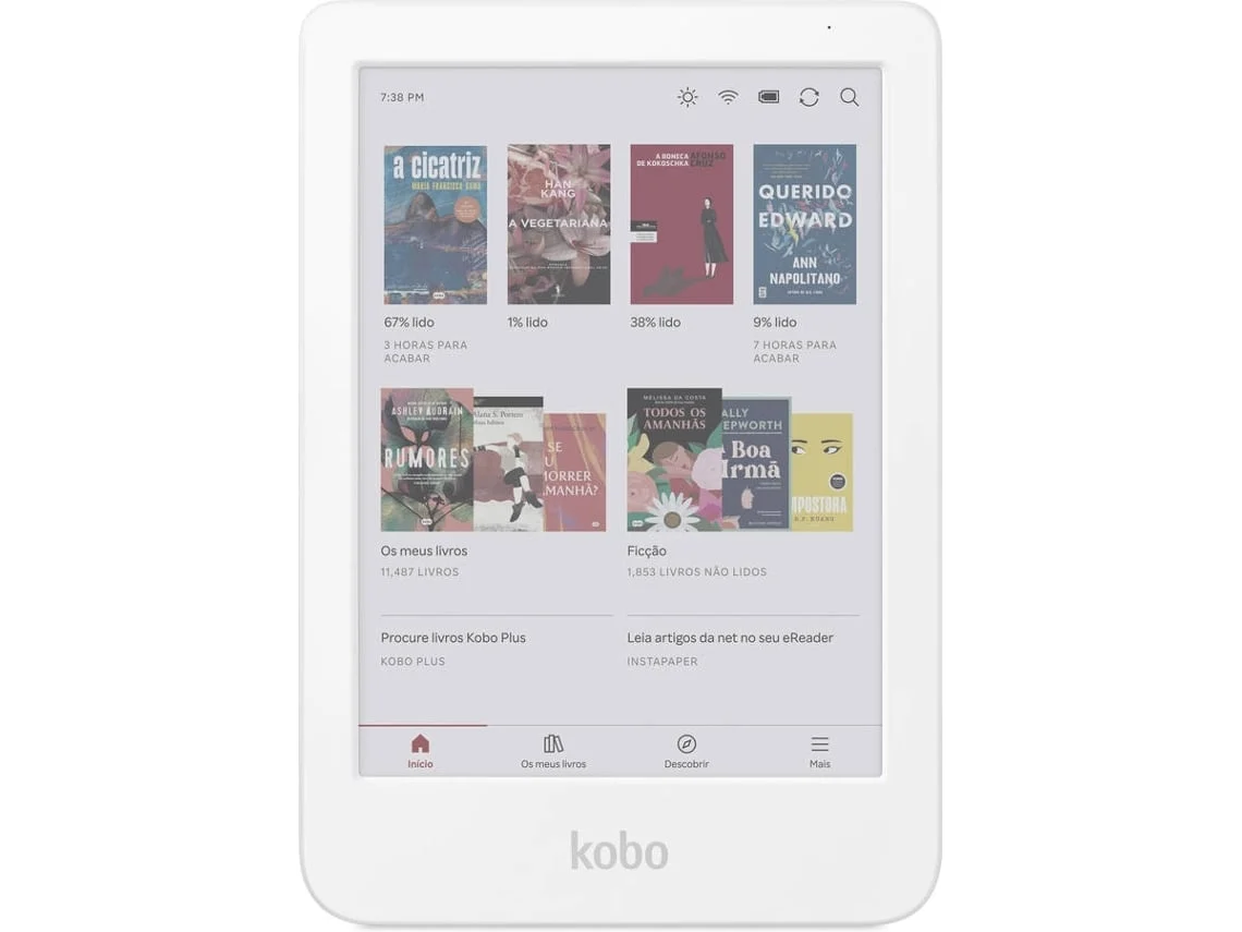 KOBO Clara Colour Branco (Outlet Grade A )