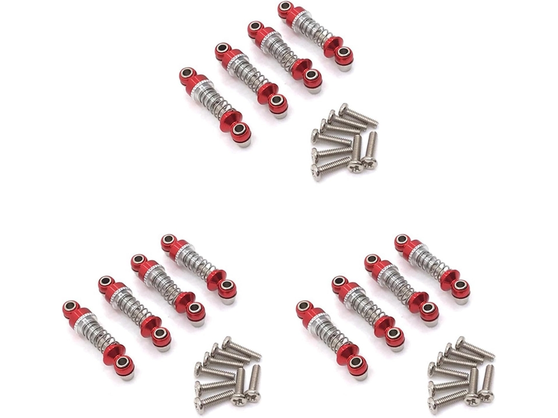 Conjunto de 12 amortecedores metálicos SFUSHOS para modelos 1/28