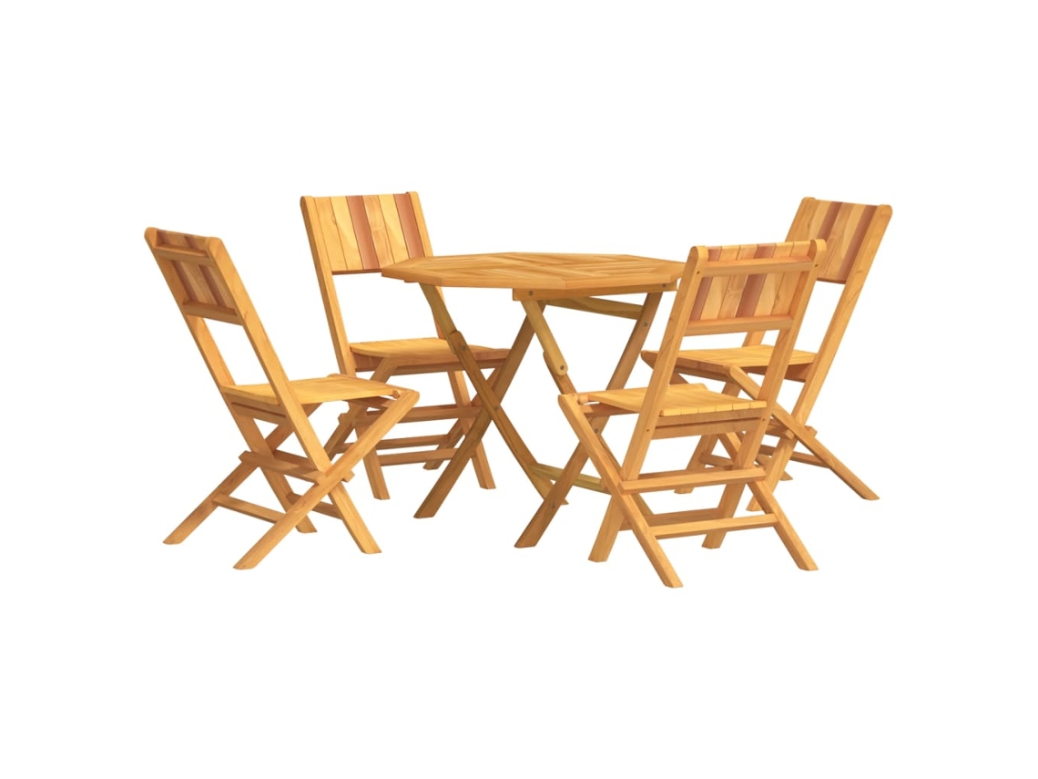 Garden Dining Set, Garden Dining Sets Vidaxl Marrom Madeira (n/a)