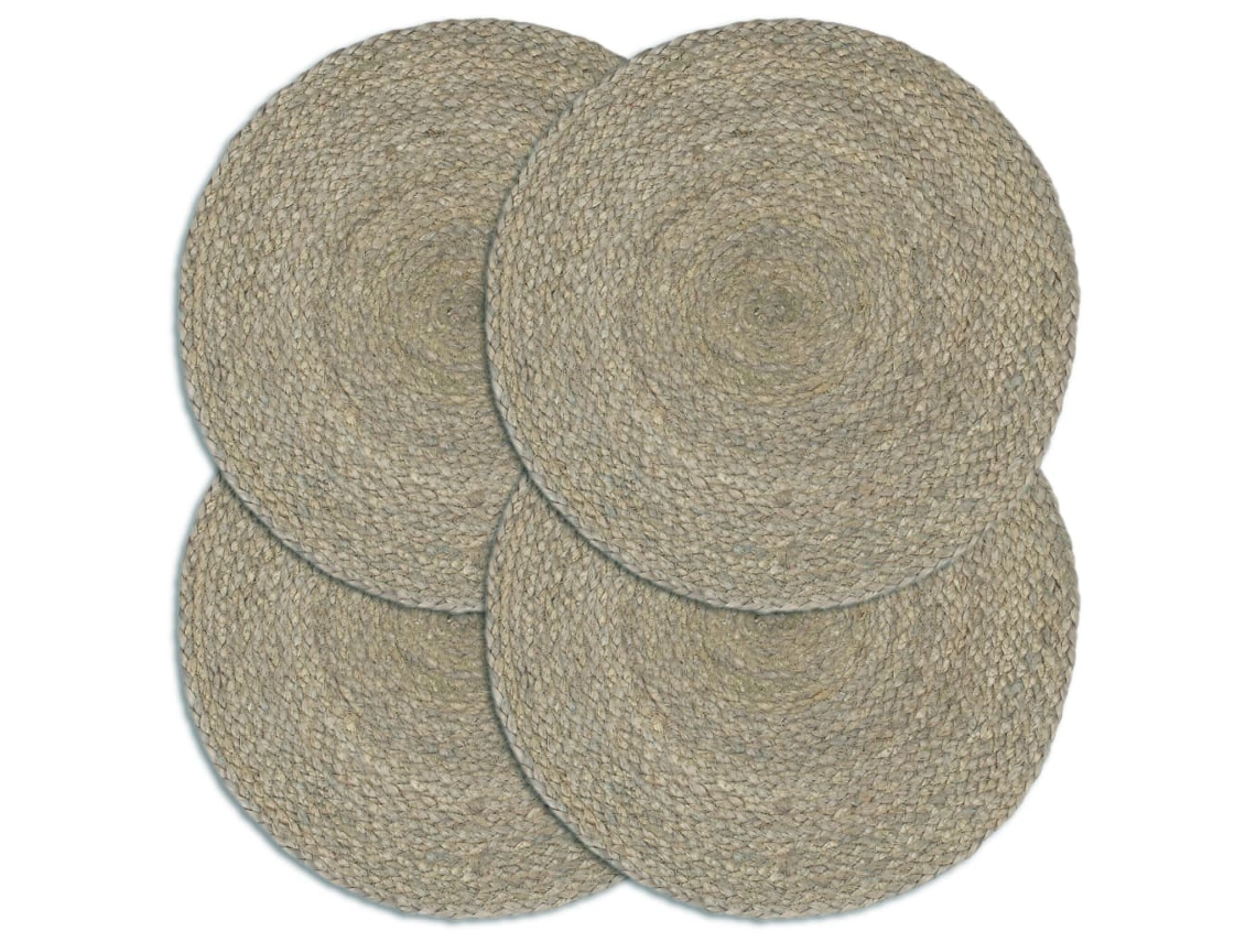 Placemat, Placemats Vidaxl Cinzeto Juta (n/a)