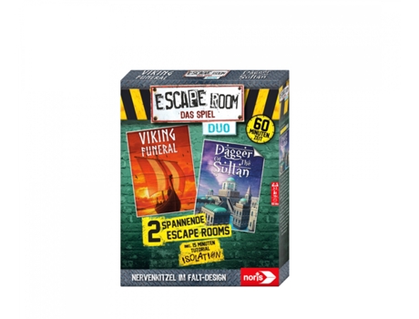 Noris Escape Room das Spiel Duo - Sultan & Viking.